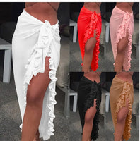SunSeeker™️ Ruffle Sarong Skirt