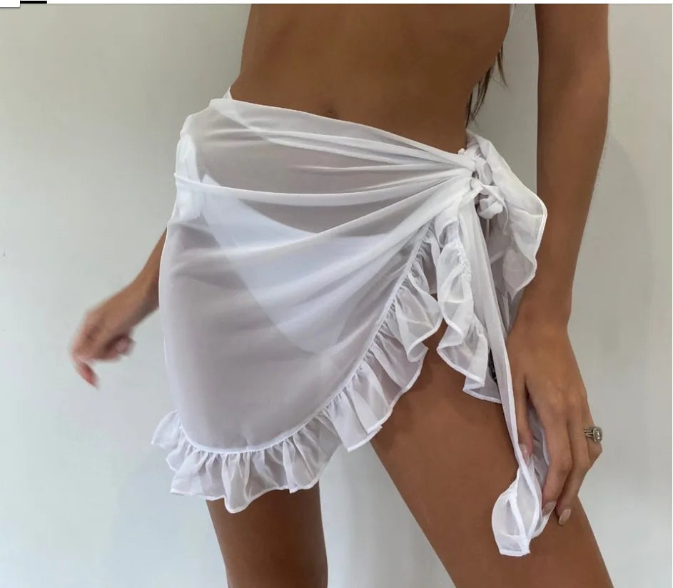 SunSeeker™️ RuffleWrap Beach Skirt